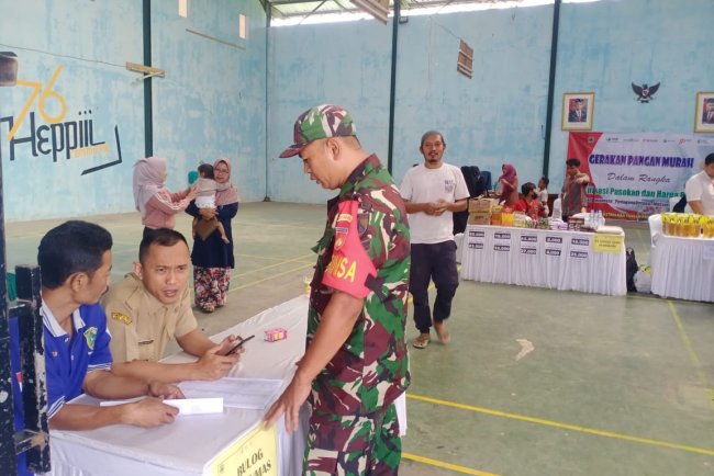 Stabilitas Harga Pangan Langkah Pagedongan dan Babinsa