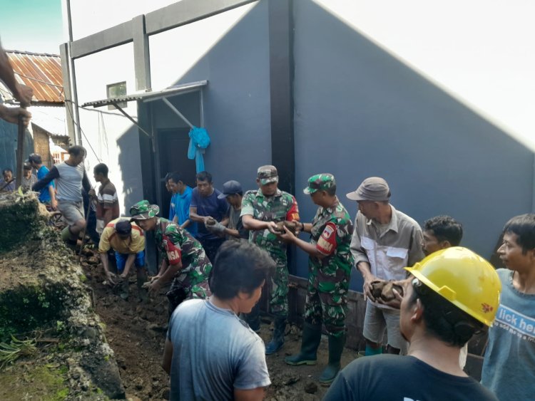 Kepedulian TNI Dengan Warga Di Wilayah Binaan 