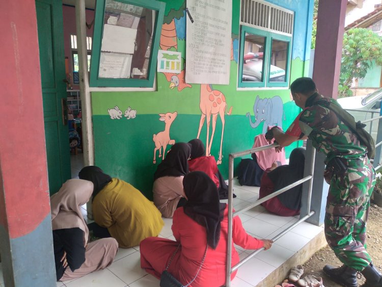 Guna Kedekatan Babinsa 01 Melaksanakan Komunikasi Sosial 