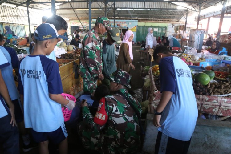 Kodim 0703/Cilacap Hadir, Karena TNI Adalah Anak Kandung Rakyat