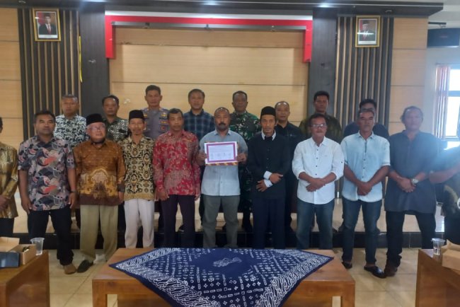 Deklarasi Damai Pilkades Komitmen Bersama untuk Kesuksesan