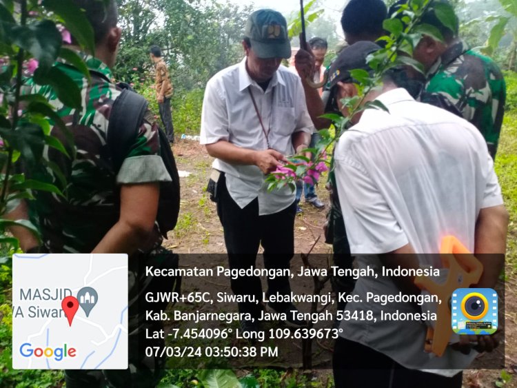 Koramil 01 Banjarnegara Pendampingan Sumber Air Banjarnegara dan BBWSO Yogyakarta