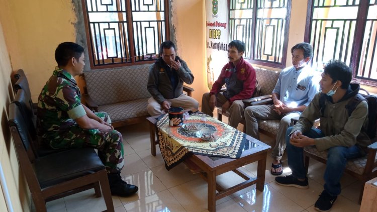 Babinsa Komsos Dengan PPL  Bersinergi Dalam Miningkatkan Swasembada Pangan Nasioanal