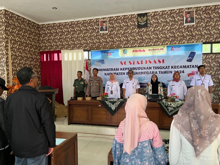 Danramil 17/Wanayasa Hadiri Sosialisasi Administrasi Kependudukan Tingkat Kecamatan