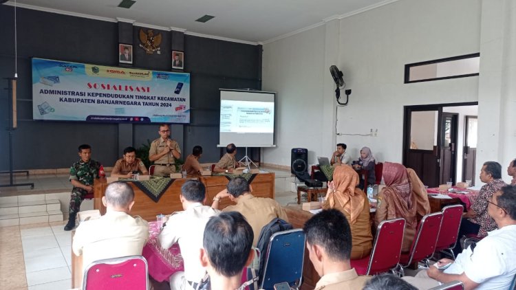 Koramil 14 /Madukara Hadiri Sosialisasi Administrasi Kependudukan Tingkat Kecamatan