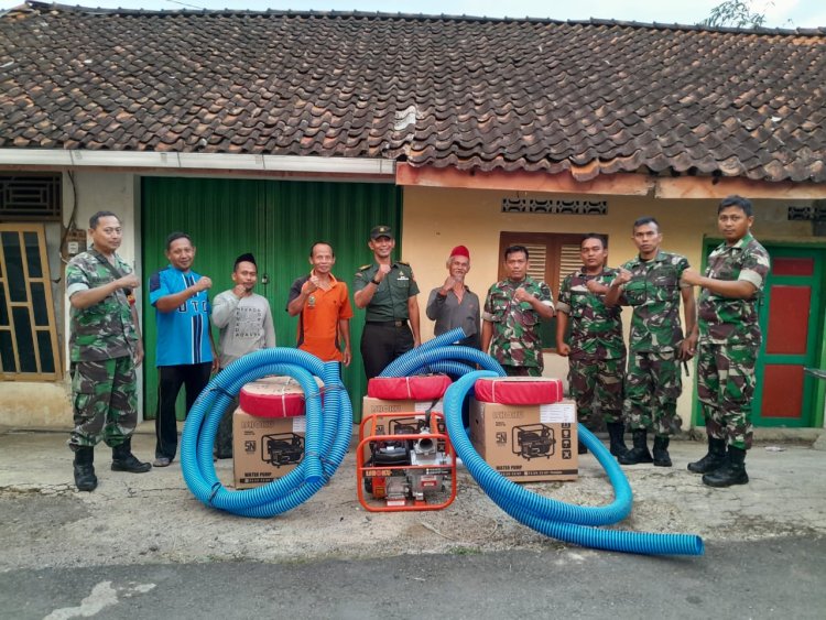 Babinsa Koramil 01/Banjarnegara Aktif Dampingi Kegiatan Poktan di Wilayah Binaan