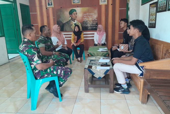 Danramil 04 Karangkobar Terima Kunjungan Duta Generasi Berencana