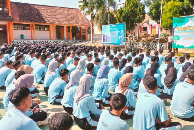 Dandim 0704/Banjarnegara Memberikan Wasbang dalam rangka MPLS