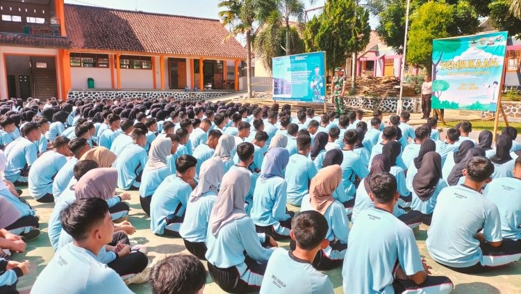 Dandim 0704/Banjarnegara Memberikan Wasbang dalam rangka MPLS