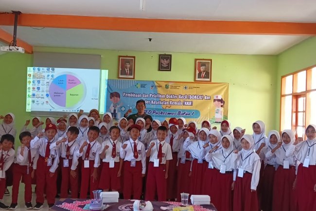 Danramil Batur Tanamkan Wawasan Kebangsaan pada Calon Dokter Kecil