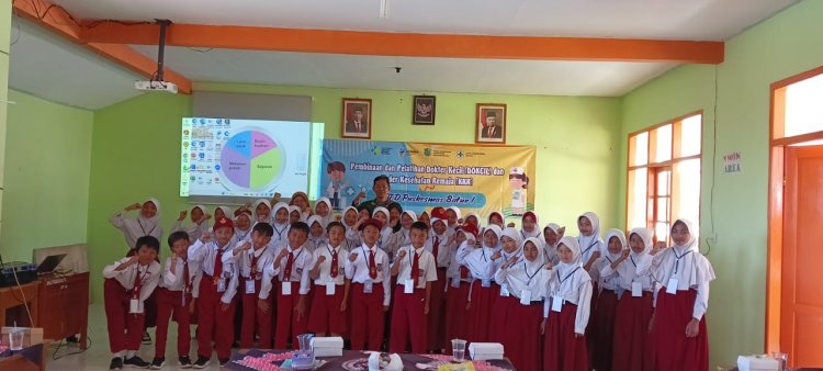 Danramil Batur Tanamkan Wawasan Kebangsaan pada Calon Dokter Kecil