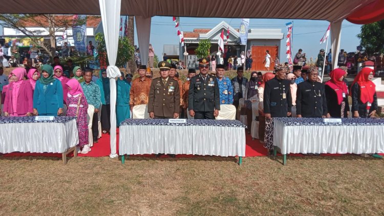 Danramil 09/Susukan Hadiri Upacara Detik-Detik Proklamasi