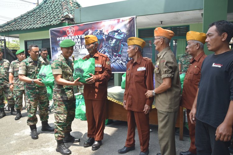 Kodim 0704 Banjarnegara Gelar Rangkaian Kegiatan Sosial Peringati HUT TNI Ke-79