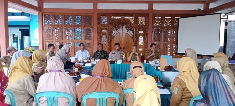 Danramil Hadiri Kegiatan Monev Penguatan Kelembagaan dan Advokasi Kabupaten Sehat