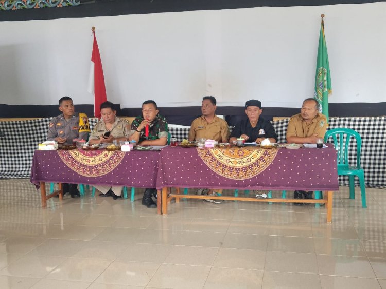 Danramil 09 Susukan Hadir Dalam Acara Penetapan Apbdes Di Desa Kemranggon