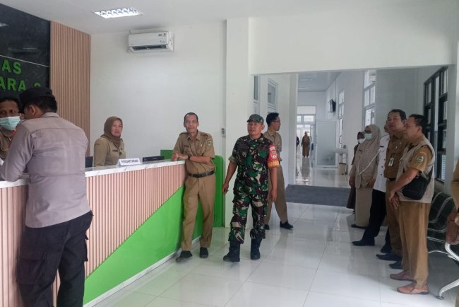 Wakili Danramil Babinsa Hadiri Peresmian Gedung Baru Uptd Puskesmas Banjarnegara 2