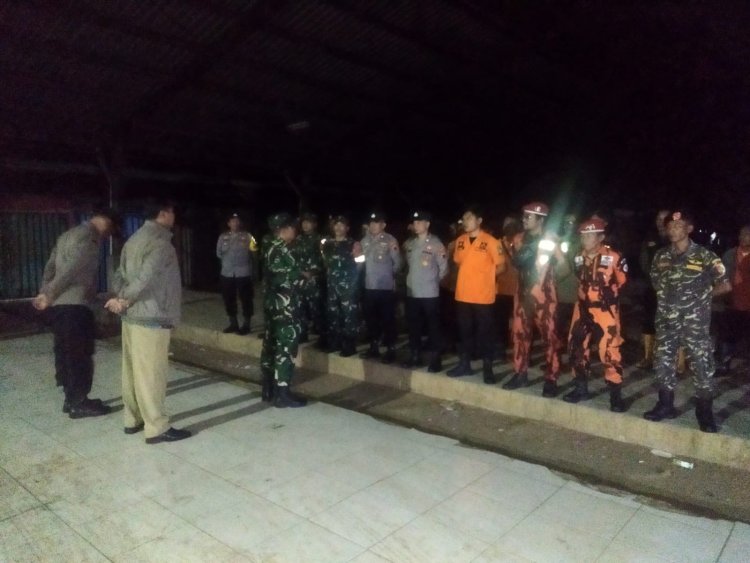 Danramil Bersama Forkopincam Gelar Apel Gabungan Pengamanan Malam Pergantian Tahun