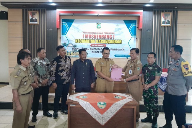 Danramil 04 Karangkobar Hadiri Musrenbang Kecamatan Dalam Rangka Penyusunan RKPD Kabupaten Tahun 2026