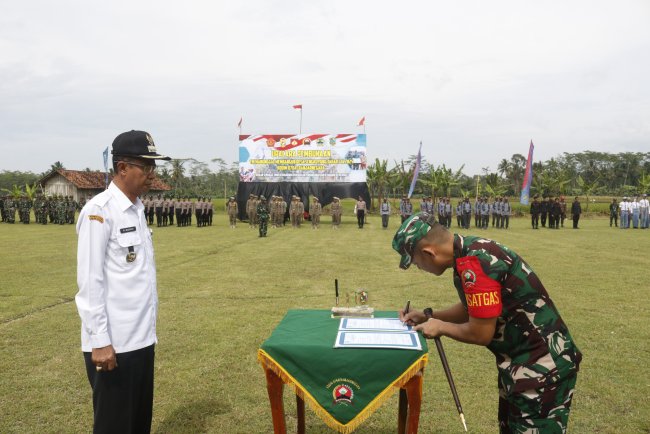 TMMD Sengkuyung Tahap I 2025 Resmi Dibuka Wujudkan Pemerataan Pembangunan
