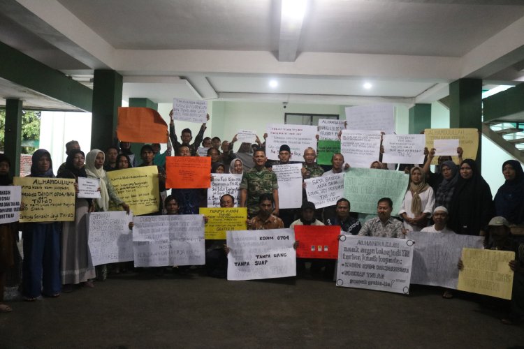 Dandim Banjarnegara  Pendaftaran TNI AD Gratis Tanpa Pungutan