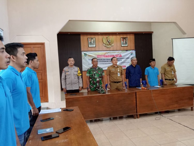 Danramil Hadiri Musyawarah Desa Terkait Perubahan RKP Desa Tahun 2025