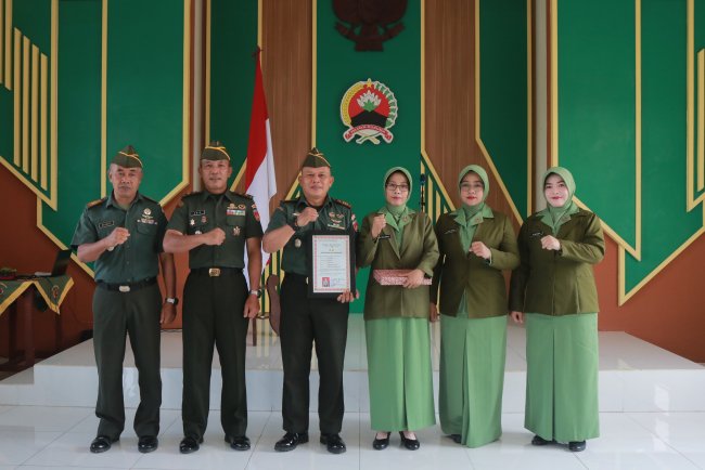 Lepas Tugas Jaga Dedikasi Kapten Inf Asep Zaenal Pindah Satuan ke Kodim 0703 Cilacap