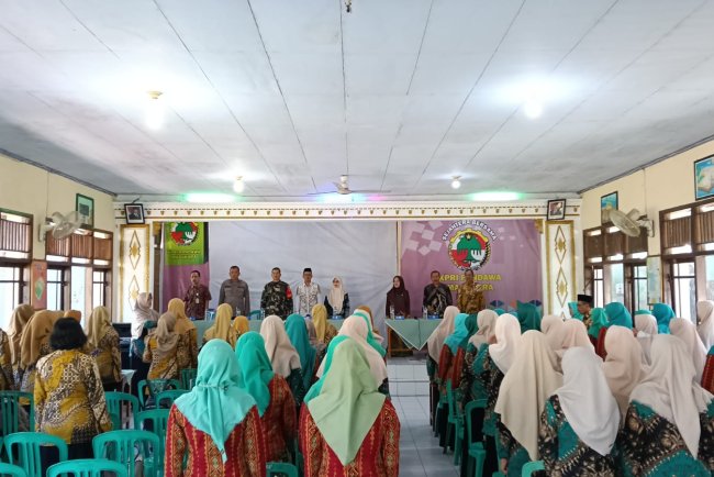 Babinsa Hadiri Pelepasan Purna Tugas Korwilcamdikpora kecamatan madukara