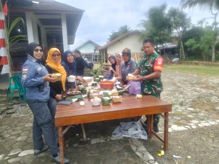 Babinsa Koramil 09 Susukan Hadir Dalam acara Tradisi Sedekah Bumi di Desa Kemranggon