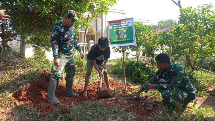 Satgas TMMD Reguler ke-125 Kodim 0710/Pekalongan Mulai Garap Pembuatan Sumur Bor di Desa Windurojo
