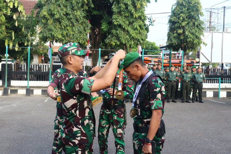 Dandim Banjarnegara Tekankan Disiplin Kepedulian dan Sinergi dalam Jam Komandan