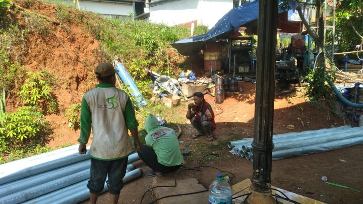 Satgas TMMD Kodim 0710/Pekalongan Siapkan Pemasangan Pipa dan Pompa Sibel di Desa Windurojo