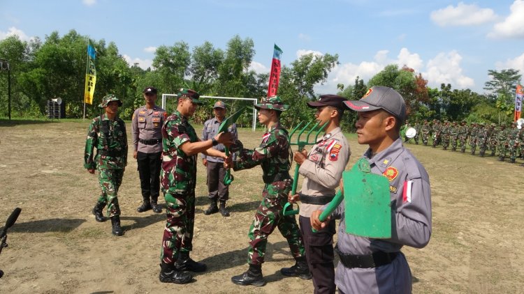 Target Sasaran Capai 100 Persen, Brigjen TNI Zainul Bahar Resmi Tutup TMMD Reguler Ke - 125 Kodim Pekalongan di Desa Windurojo