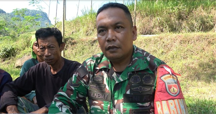 Babinsa Windurojo Serda Mubarok Army Ucapkan Terima Kasih atas Dukungan Warga dalam Suksesnya TMMD Reguler 125 Kodim 0710/Pekalongan