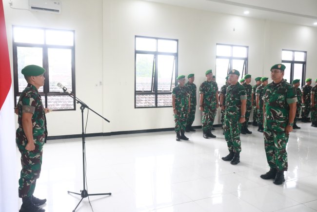 Serah Terima Jabatan Wujud Dinamika dan Profesionalisme di Kodim 0704 Banjarnegara