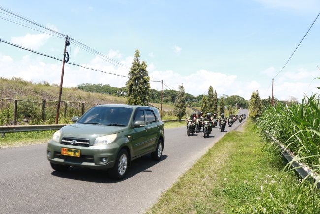 Jelang HUT ke-80 TNI Kodim 0704 Banjarnegara Gelar Patroli Gabungan Jaga Kondusifitas Wilayah