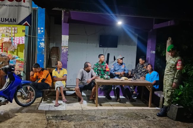 Gelar Patroli Malam Guna Tingkatkan Kamtibmas Wilayah Susukan