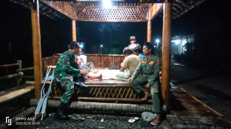 Menjaga Kondusifitas Lingkungan Bersama Warga Dan Linmas Desa Medayu