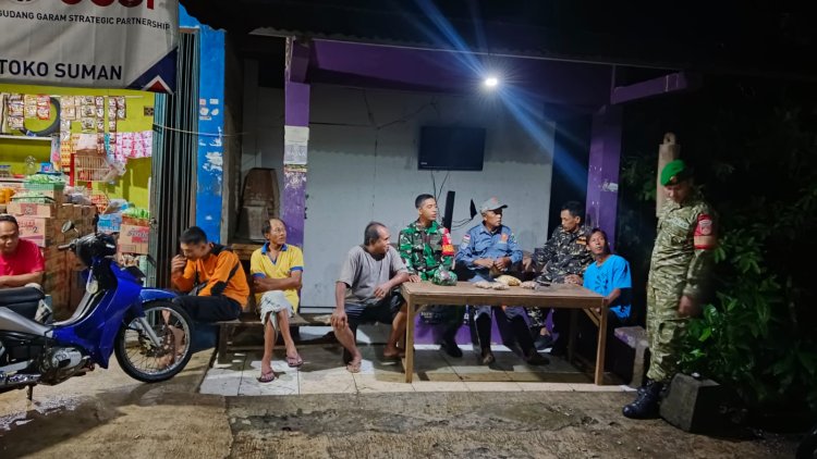 Gelar Patroli Malam Guna Tingkatkan Kamtibmas Wilayah Susukan