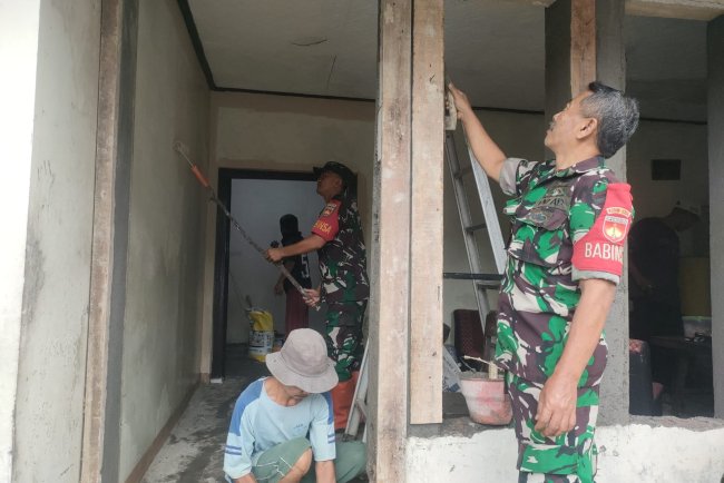 Melalui Program RTLH Wujudkan Impian Warga Memiliki Rumah Layak Huni Di Wilayah Koramil 12/Sigaluh