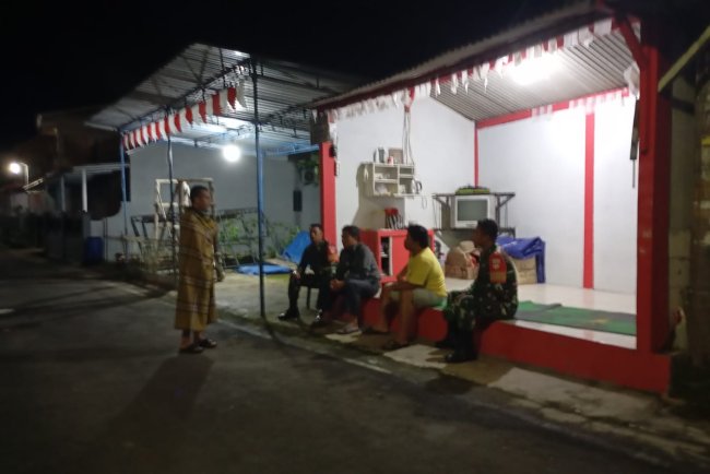 Koramil 13/Banjarmangu Sigap Melaksanakan Patroli Bersama