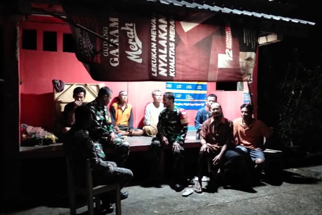 Sambangi Pos Ronda, ciptakan lingkungan yang Kondusif