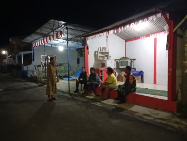 Koramil 13/Banjarmangu Sigap Melaksanakan Patroli Bersama