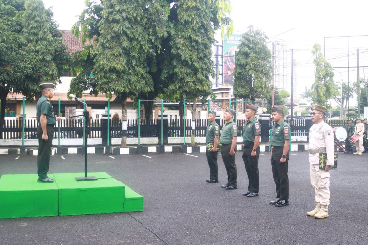 Dandim 0704 Banjarnegara Pimpin Upacara Bendera 17-an