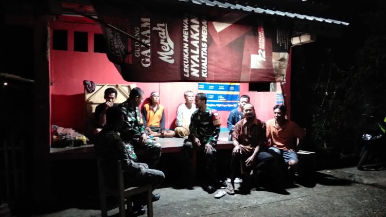 Sambangi Pos Ronda, ciptakan lingkungan yang Kondusif