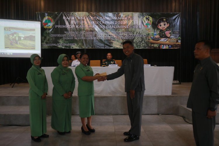 Dandim 0704 Banjarnegara Buka RAT ke-57 Primkop Kartika A-05