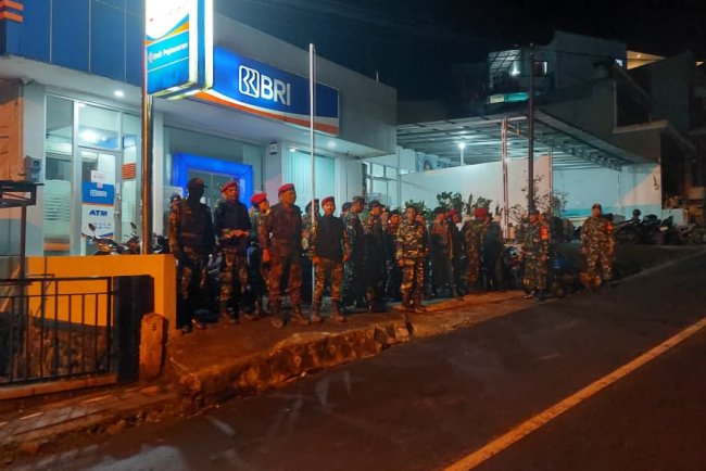 Koramil 16 Pejawaran Gelar Patroli Bersama Komponen Masyarakat