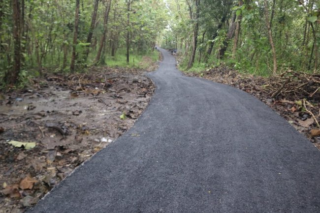 Akses Ekonomi Cikuya Terbuka Lebar, Satgas TMMD Kodim Brebes Tuntaskan Rabat Beton 1,5 KM 