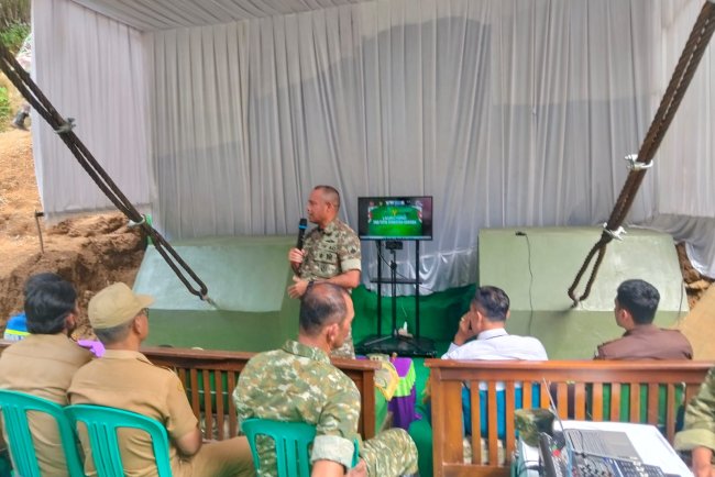 TNI AD Bangun Jembatan Garuda di Banjarnegara, Bukti Hadirnya Negara untuk Rakyat