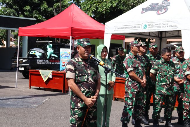 Bazar Ramadan Kodim Banjarnegara Menguatkan Kebersamaan TNI dan Masyarakat