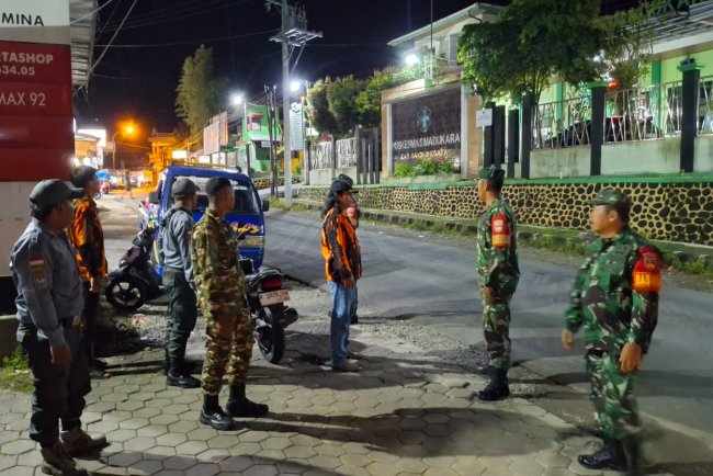 Koramil 14/Madukara Gelar Patroli Bersama